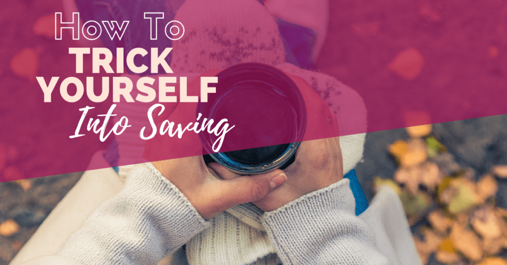 Not so good at saving? Trick yourself into saving with these tips and watch your bank account balance grow higher. Easy to implement.