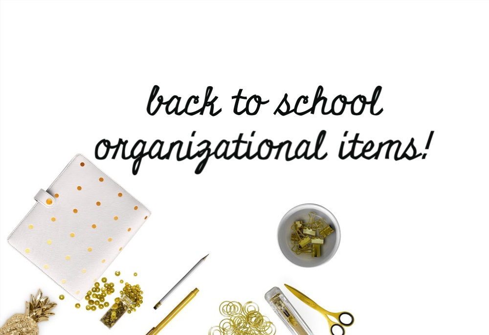 Back to school sales are not just for pen and paper. In fact, back to school sales are a GREAT time to purchase organizational items. Here are our top picks.