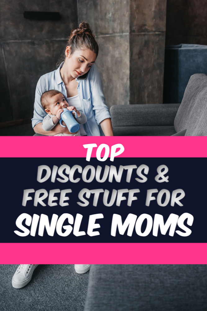 Hard working single moms may still have trouble with money. Making a budget stretch for a whole family is tough! Here are the best discounts for single moms. #singlemom #money