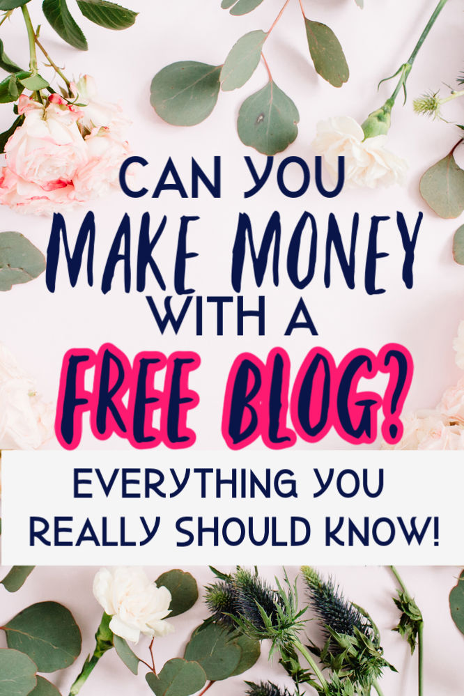 Can you make money with a free blog? Short answer: yes, but it's hard to do. Find out why it's hard and the reasons for investing in paid hosting.