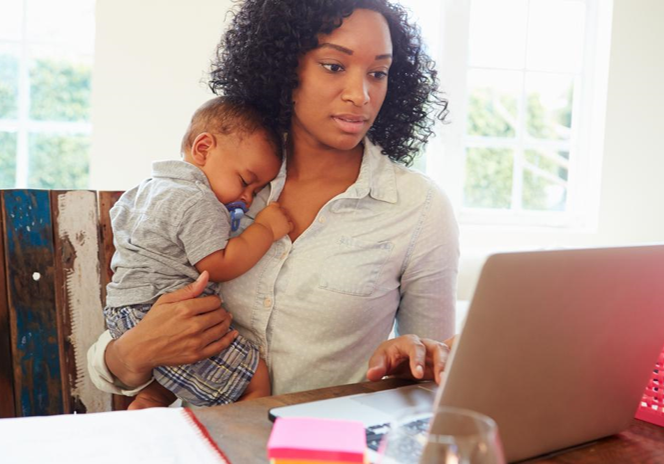 Flexible jobs for new moms