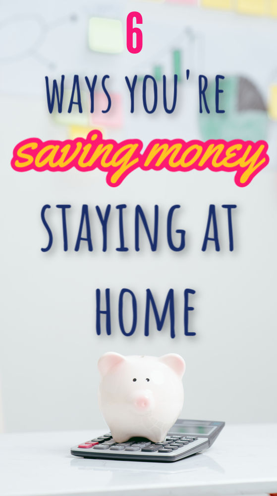 While staying at home isn't ideal, it does come with an unexpected silver lining. Here's seven ways to save money staying at home. 