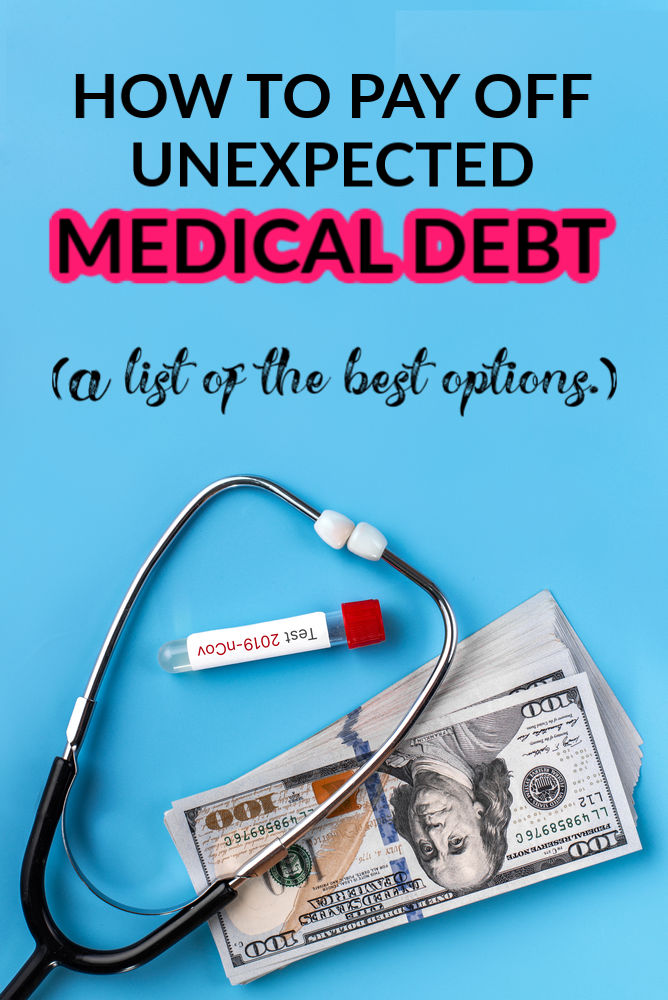 How to pay off unexpected medical debt