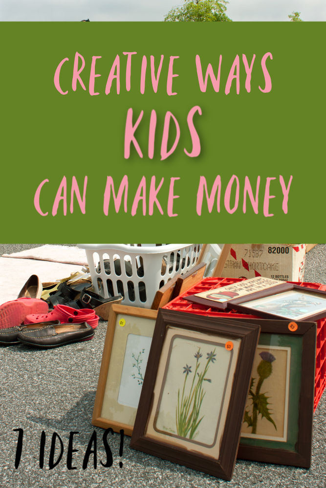 Is your child looking to earn some extra money? Here are seven creative ways kids can make money. And if your child is over 13, there are even more options!