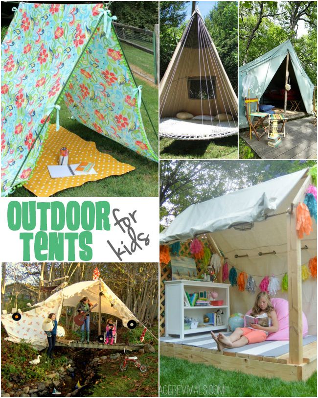 Simple Ways To Make Tents For Your Kids 
