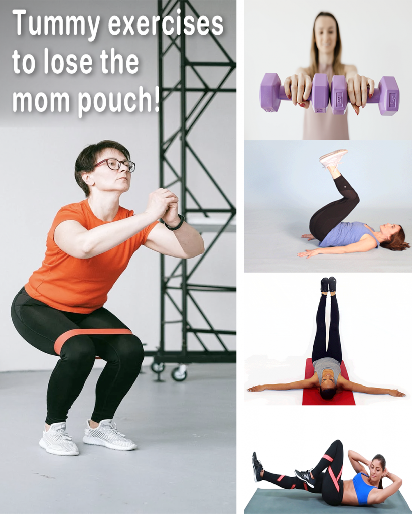 Lose the Pooch: 5 Exercises to Get Rid of The Mommy Tummy - Diary of a Fit  Mommy