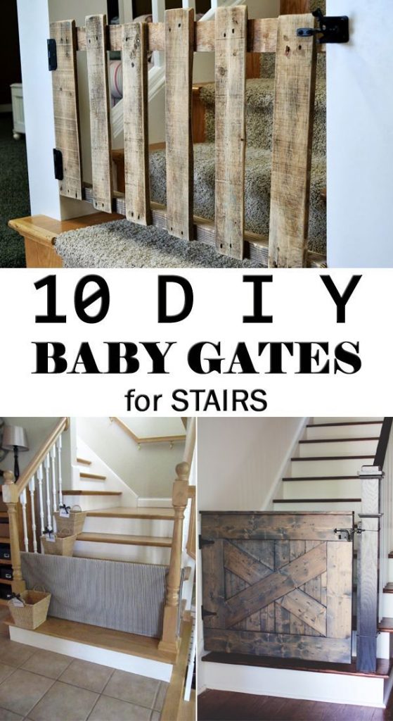 Diy pallet baby gate best sale