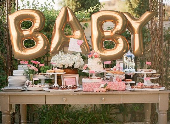 Arrange A Small Baby Shower