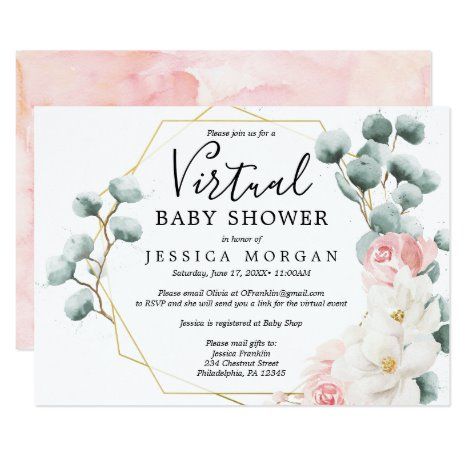 Throw A Virtual Baby Shower